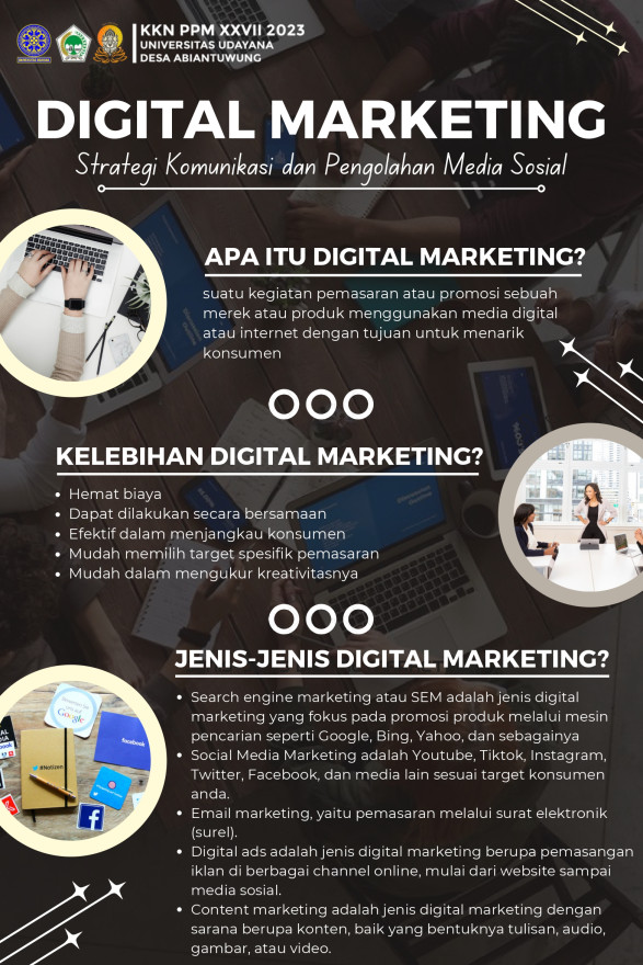 Sosialisasi Digital Marketing Kepada UMKM Pandan Oleh Mahasiswa KKN Universitas Udayana